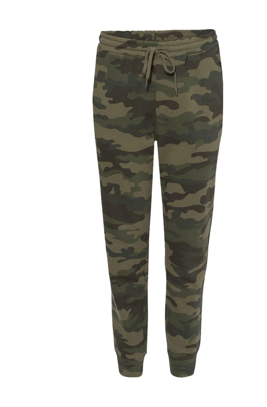 Camo Patterned Joggers