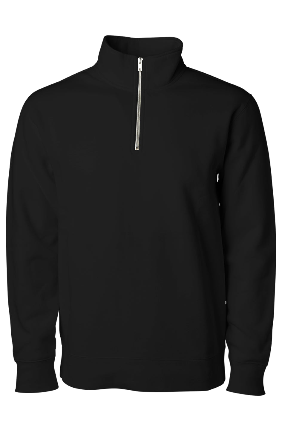 Midweight Quarter Zip Pullover Sweater