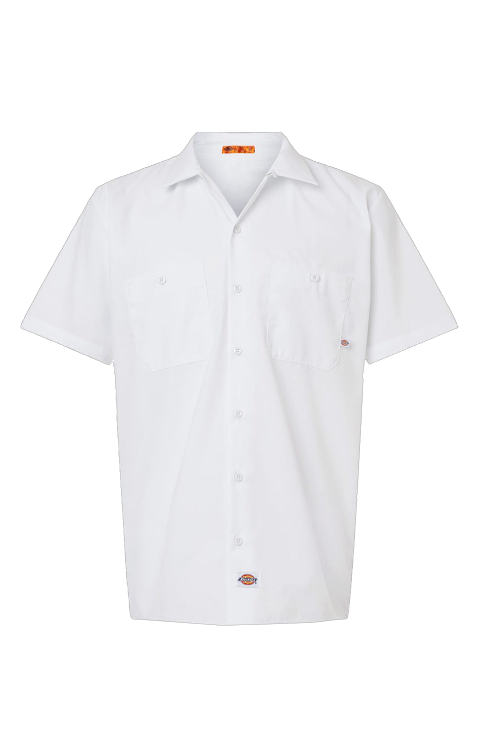 Collared Short Sleeve Work Shirt
