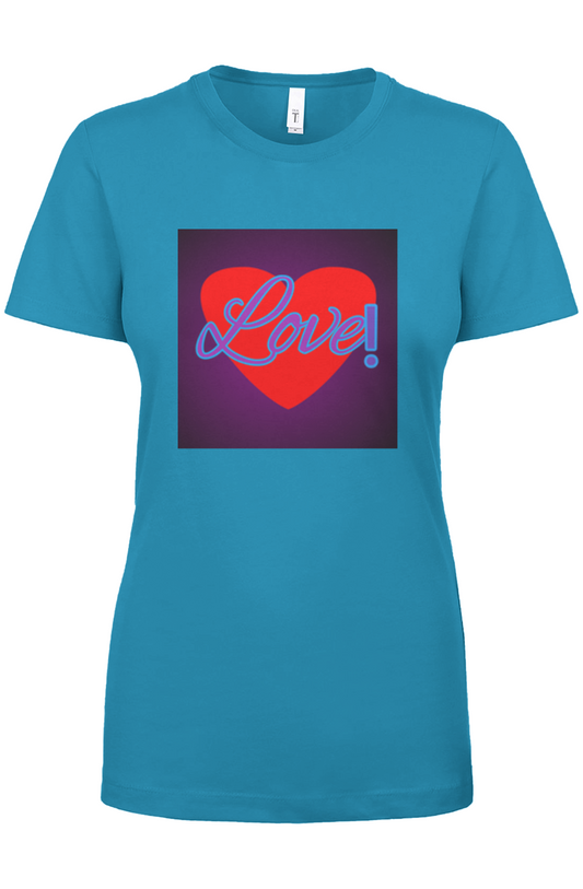 (Love! Design) Women's Ideal Crew T-Shirt