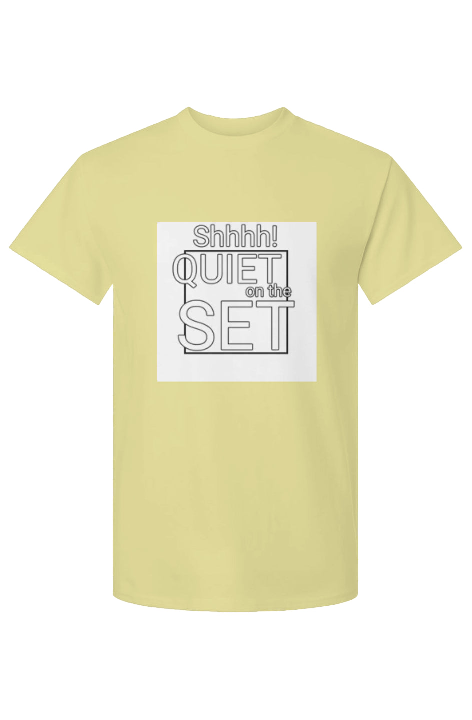 (Shhh Quiet On The Set) Cotton T-Shirt