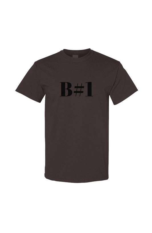 "B#1" Gildan Cotton T Shirt