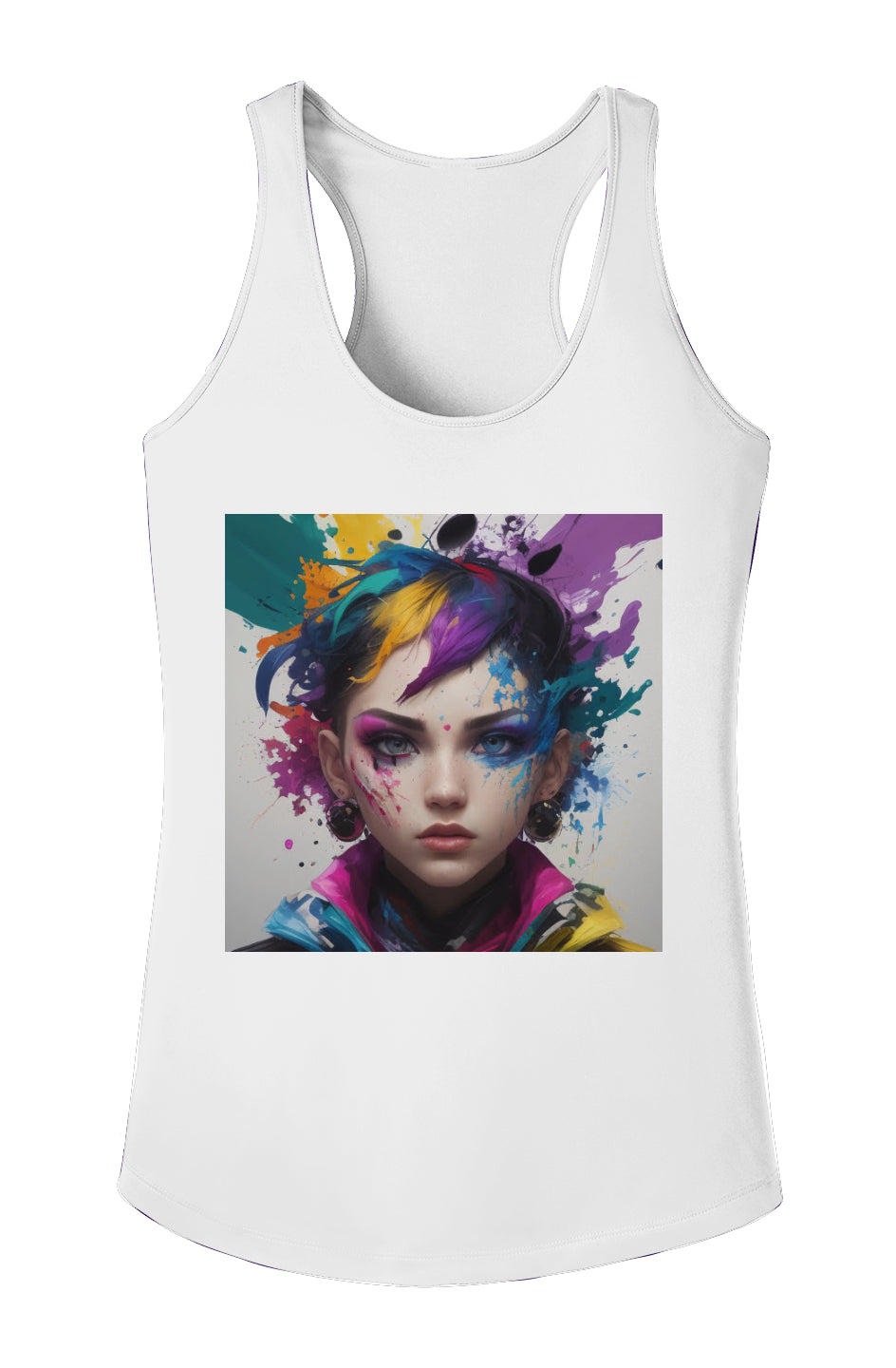 "Paint Girl" Ladies PosiCharge Competitor Tank