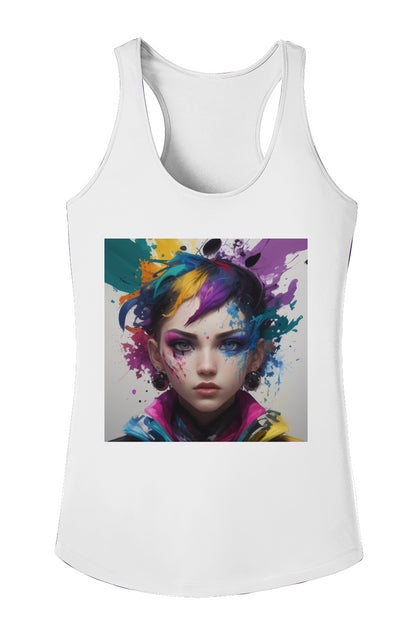 "Paint Girl" Ladies PosiCharge Competitor Tank