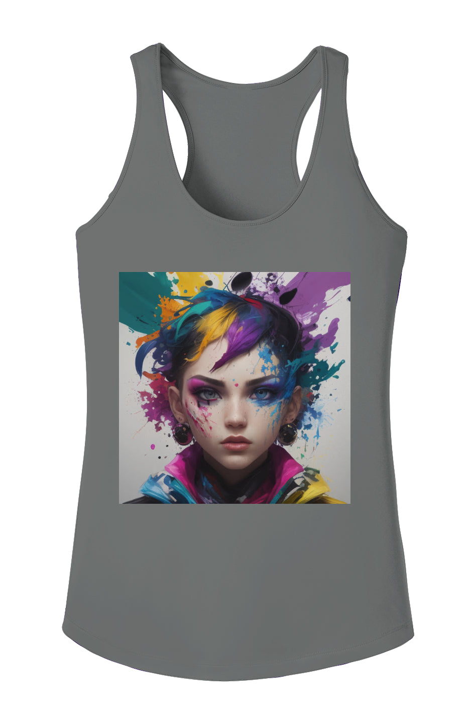 "Paint Girl" Ladies PosiCharge Competitor Tank