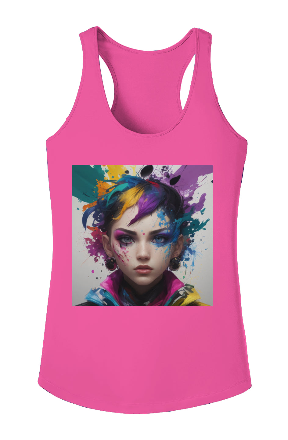 "Paint Girl" Ladies PosiCharge Competitor Tank