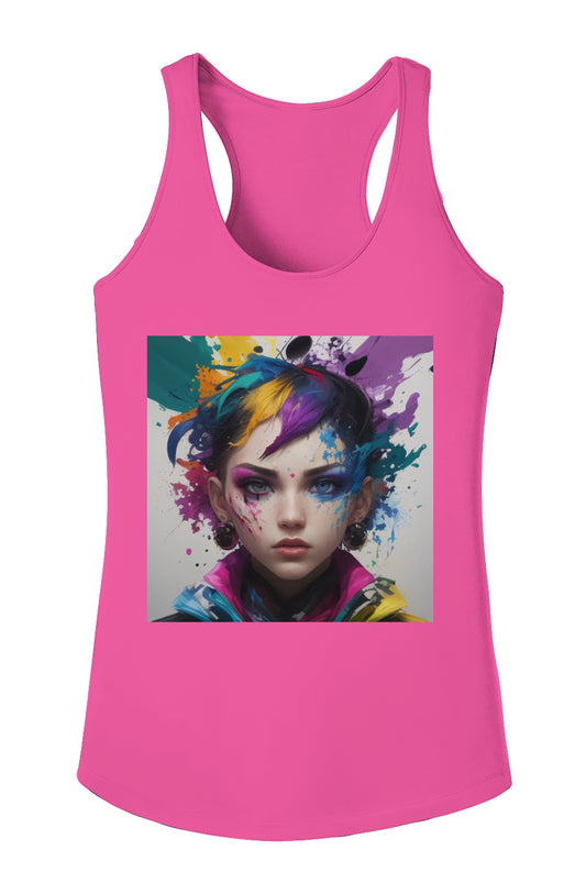 "Paint Girl" Ladies PosiCharge Competitor Tank