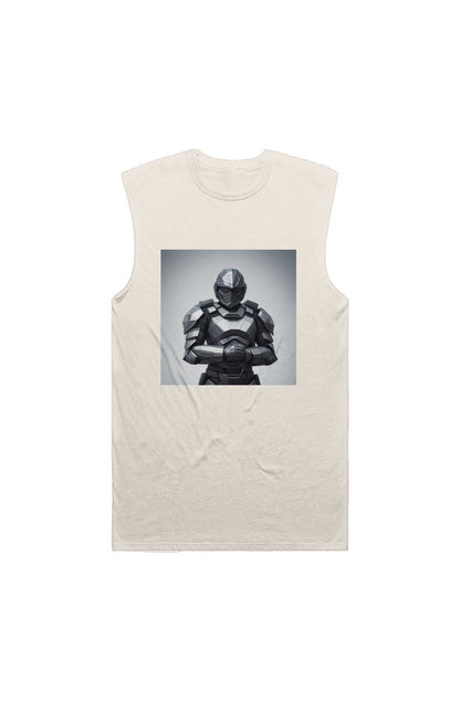 "Armored Man" Mens Staple Active Blend Tank