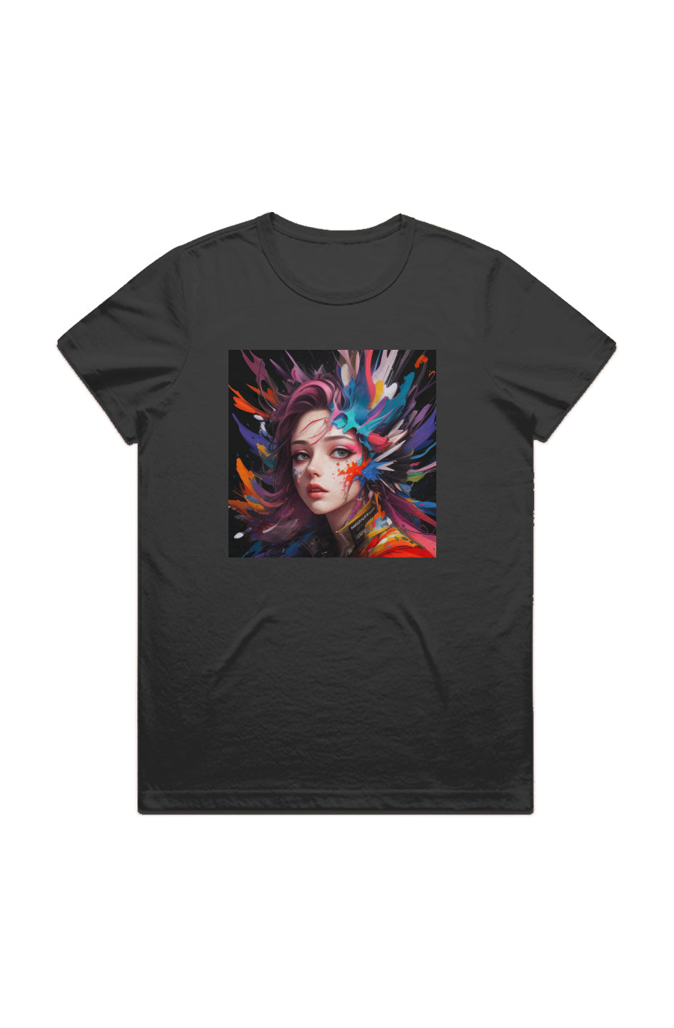 "Paint Girl" Woman's Active Blend Tee