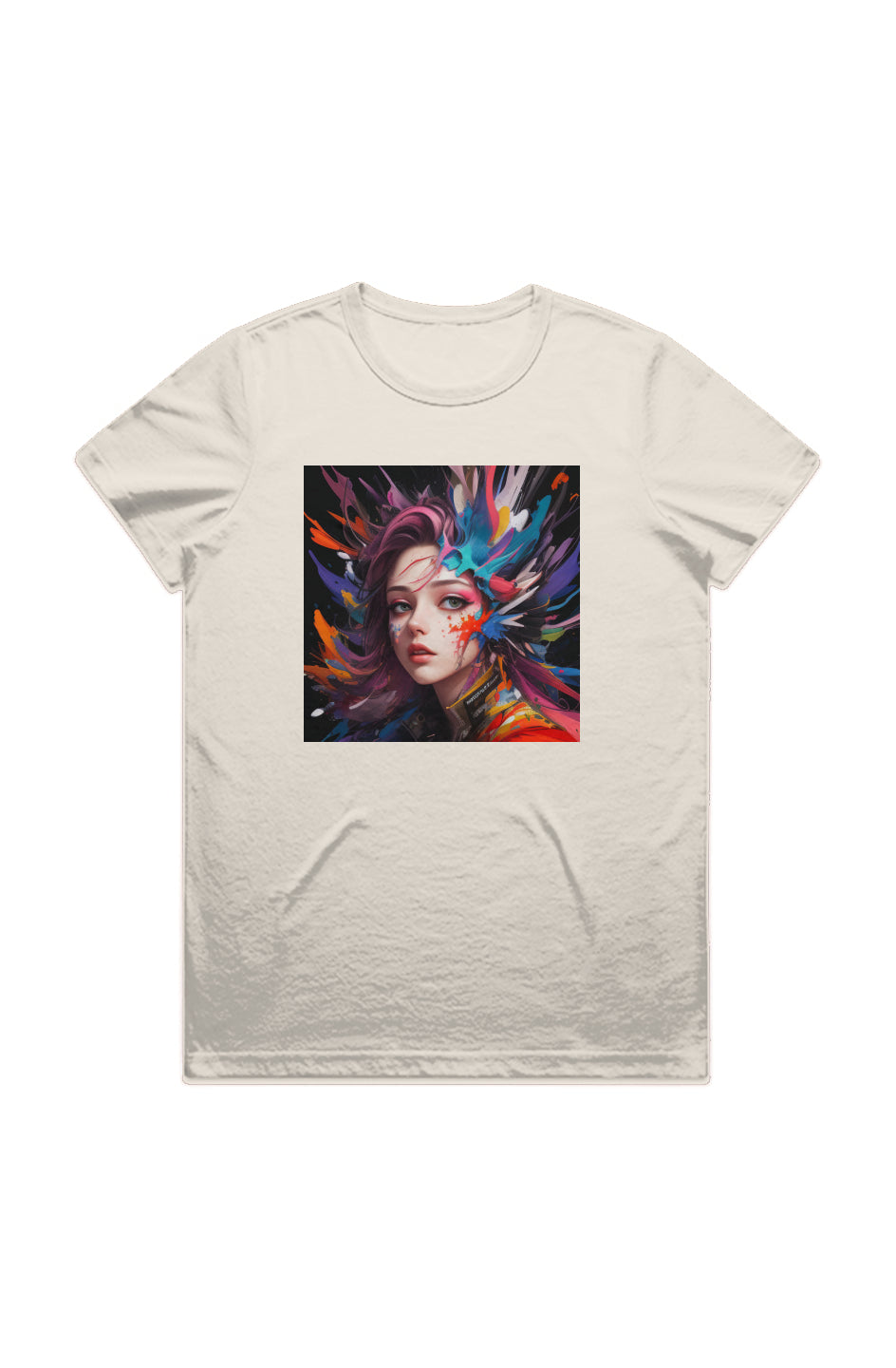 "Paint Girl" Woman's Active Blend Tee