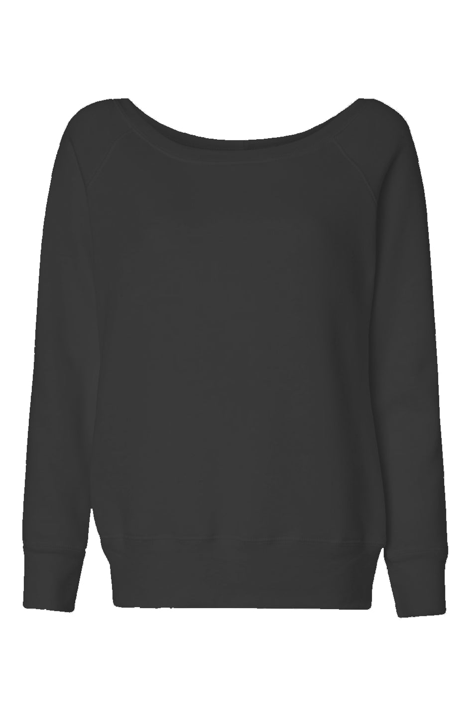 Womens Wide Neck Sweatshirt