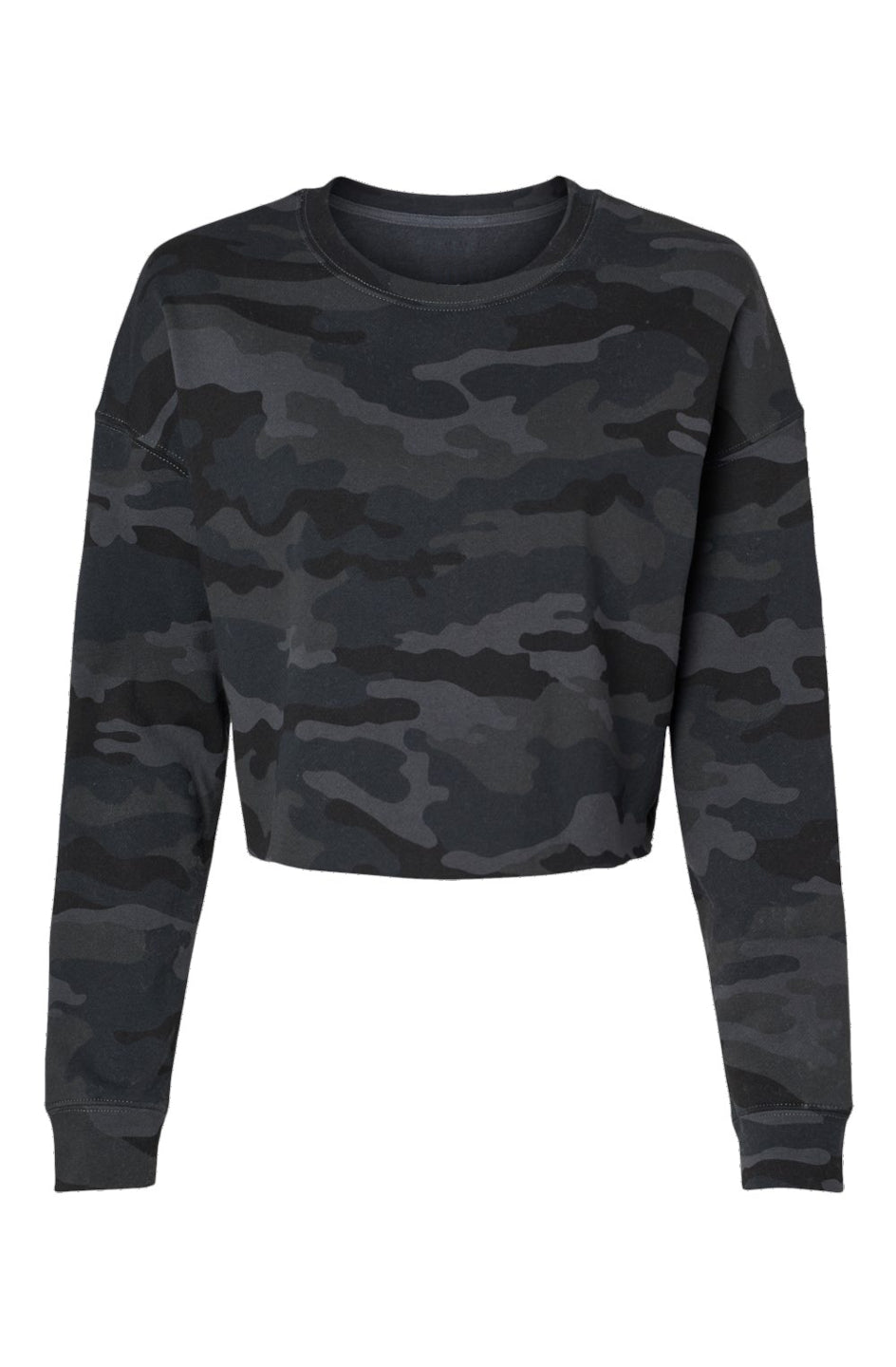 Lightweight Camo Cropped Crew - Clothing And Merch