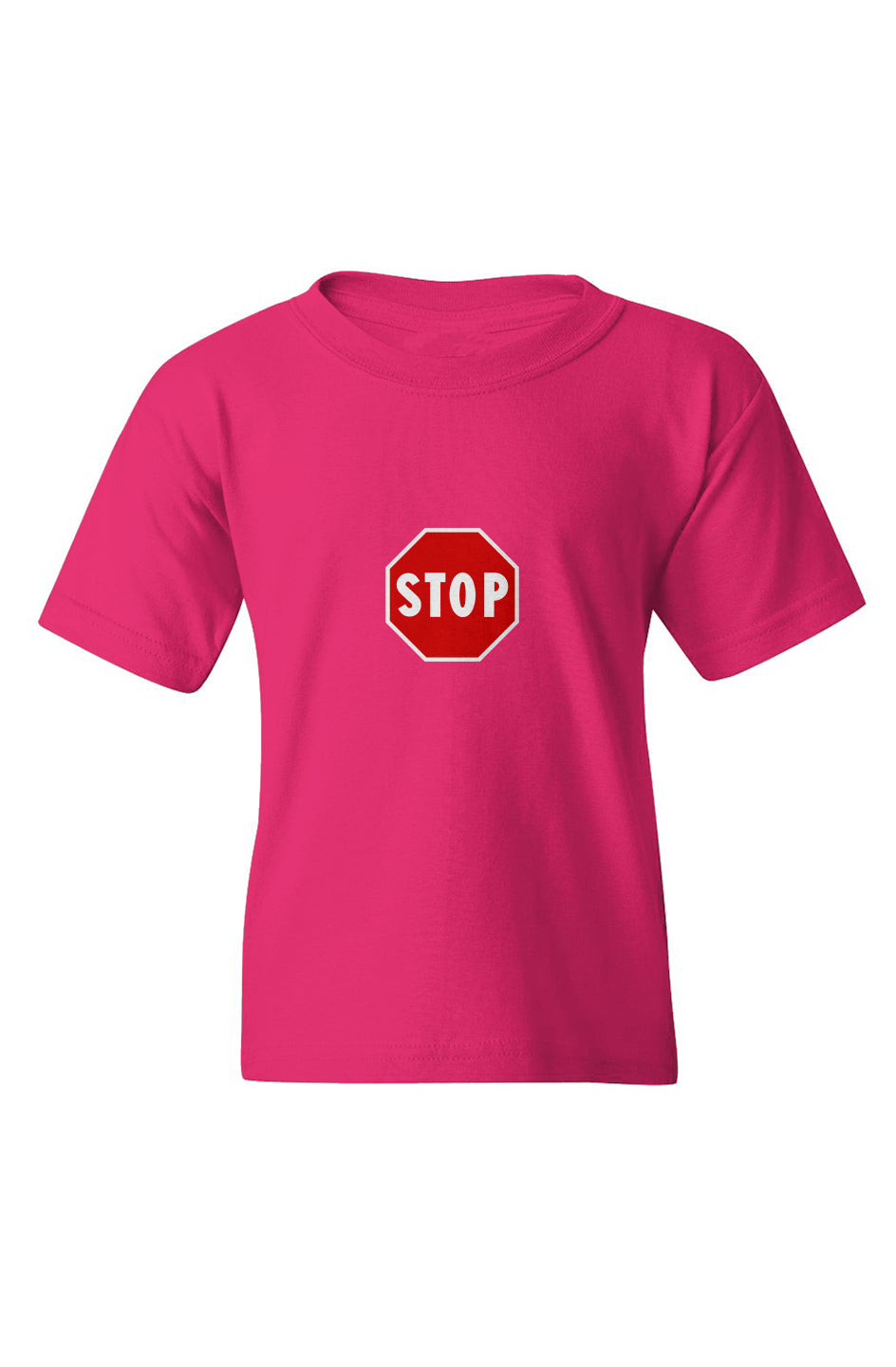 "Stop" Heavy Cotton Youth T-Shirt