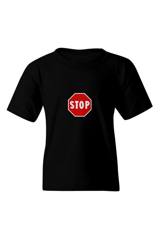 "Stop" Heavy Cotton Youth T-Shirt