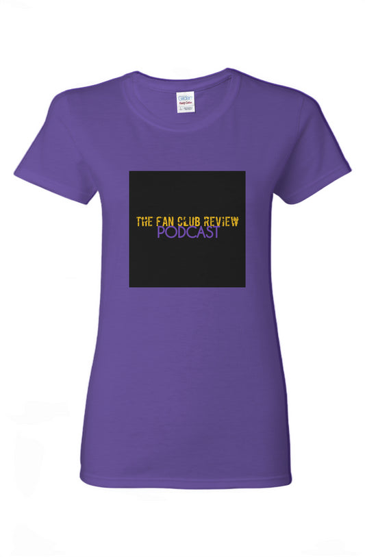 "The Fan Club Review" Ladies Heavy Cotton T-Shirt