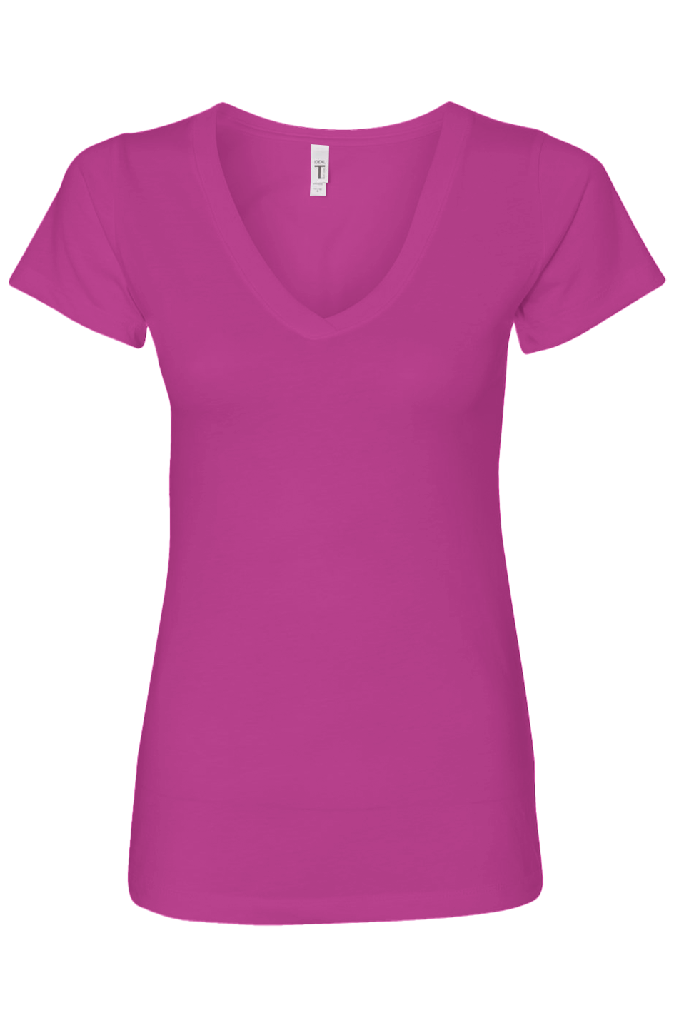 Womens V-Neck Cotton T-Shirt