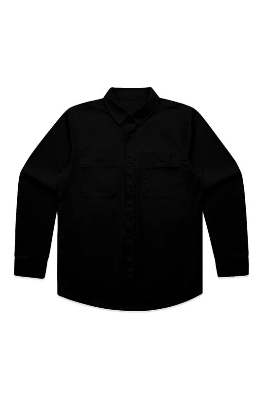 Men's Collared Work Shirt