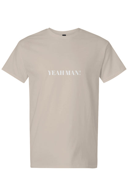 (Yeah Man!") Men's Light Cotton T-Shirt