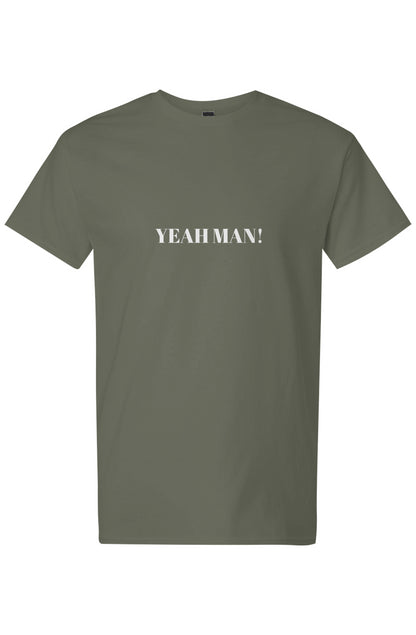 (Yeah Man!") Men's Light Cotton T-Shirt