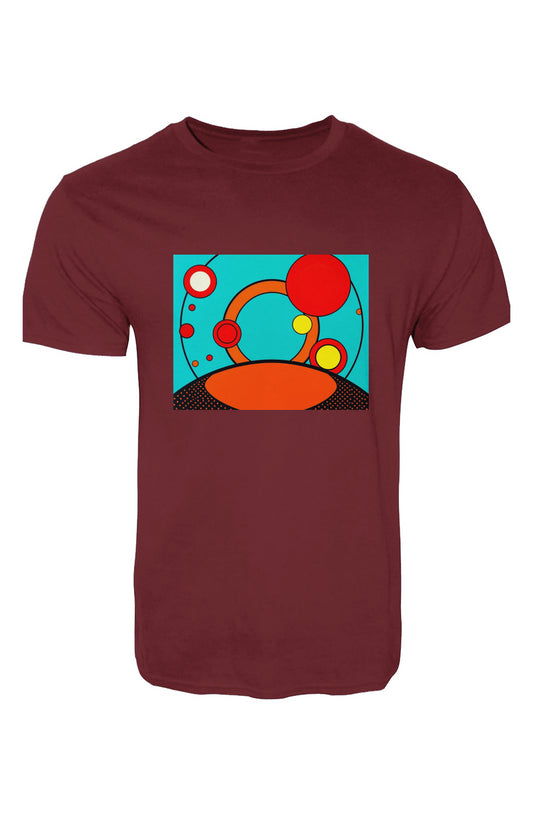 Abstract Circle Art T-Shirt 
