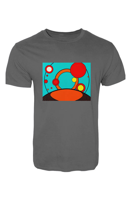 Abstract Circle Art T-Shirt 