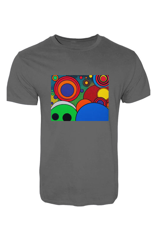 Abstract Circle Art T-Shirt
