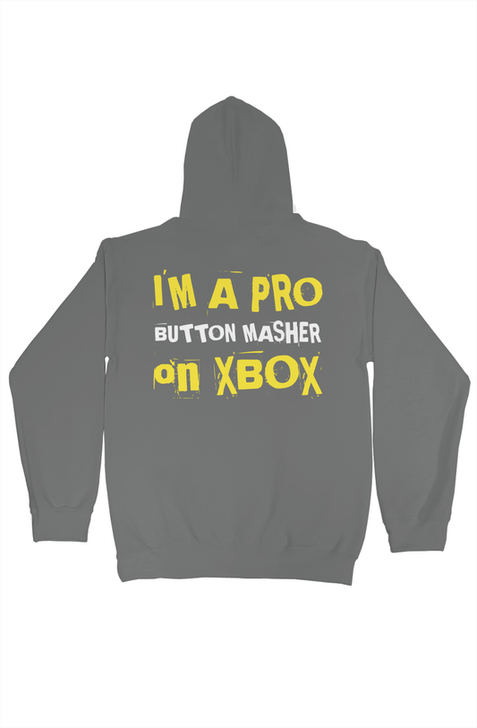 "Im A Pro Buttonmasher On Xbox" Pullover Hoodie