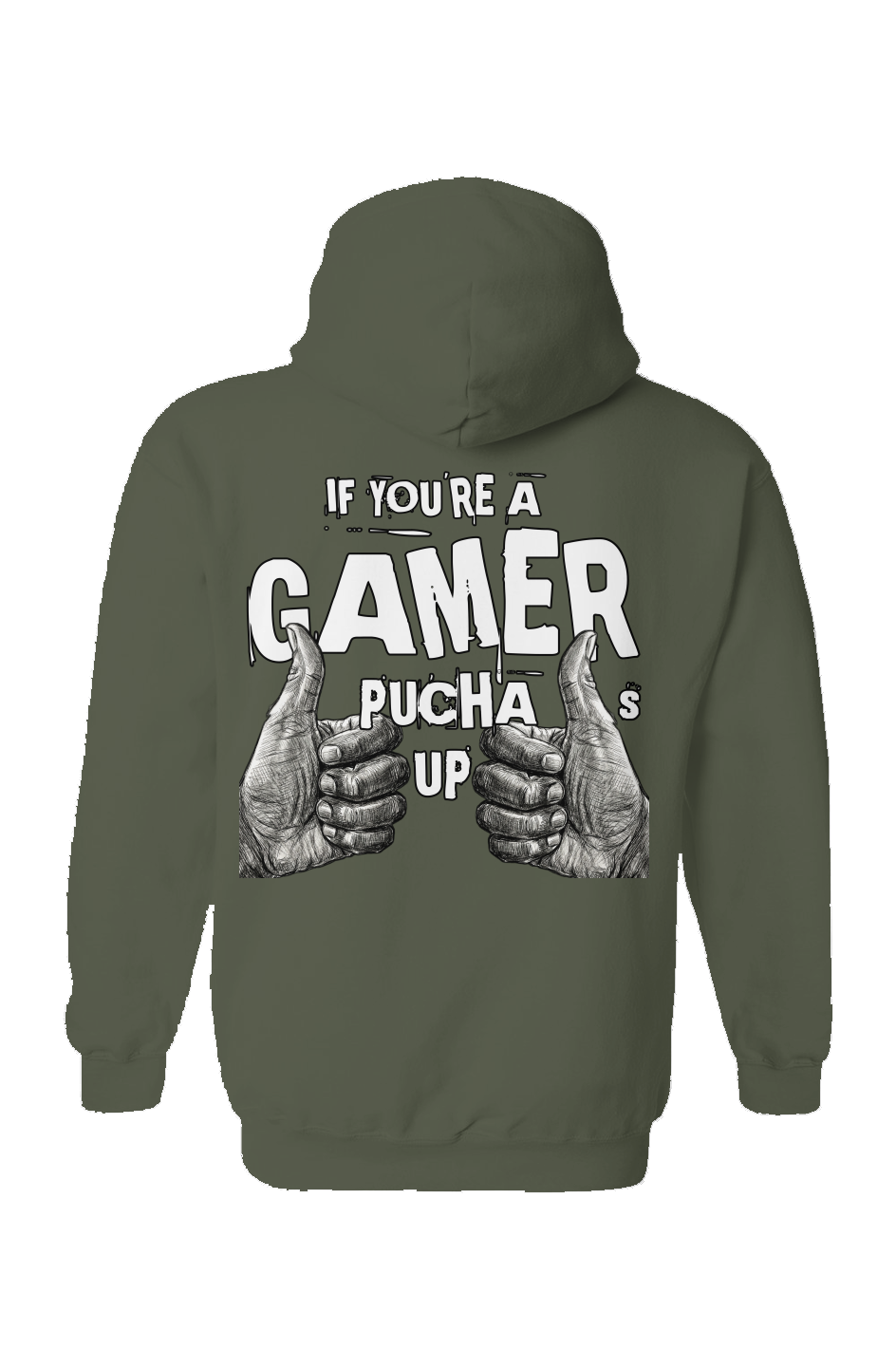 "If You're A Gamer Pucha Thumbs Up" Hoodie