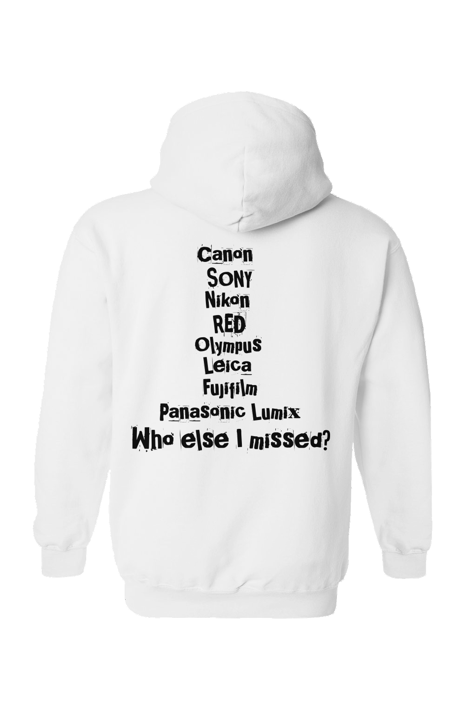 Camera Brands Hoodie