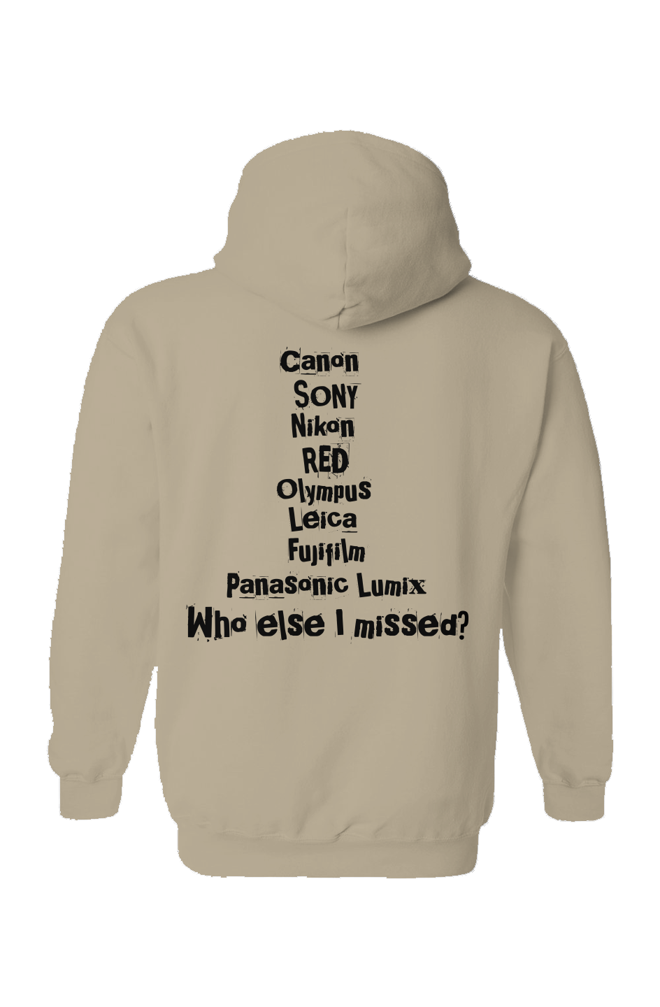 Camera Brands Hoodie