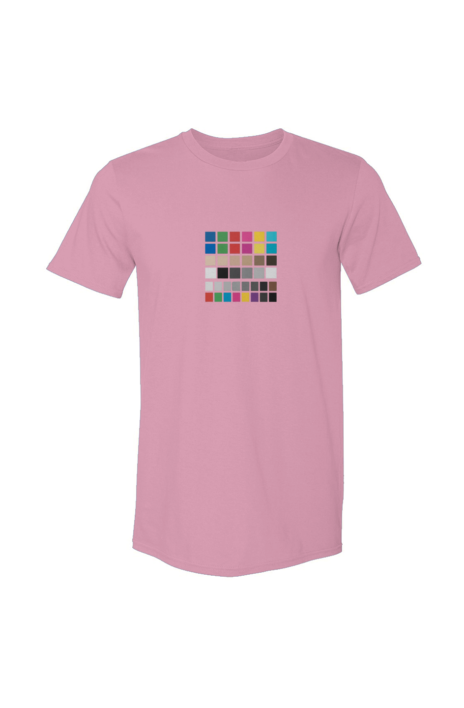 "Color Checker" No Background T Shirt